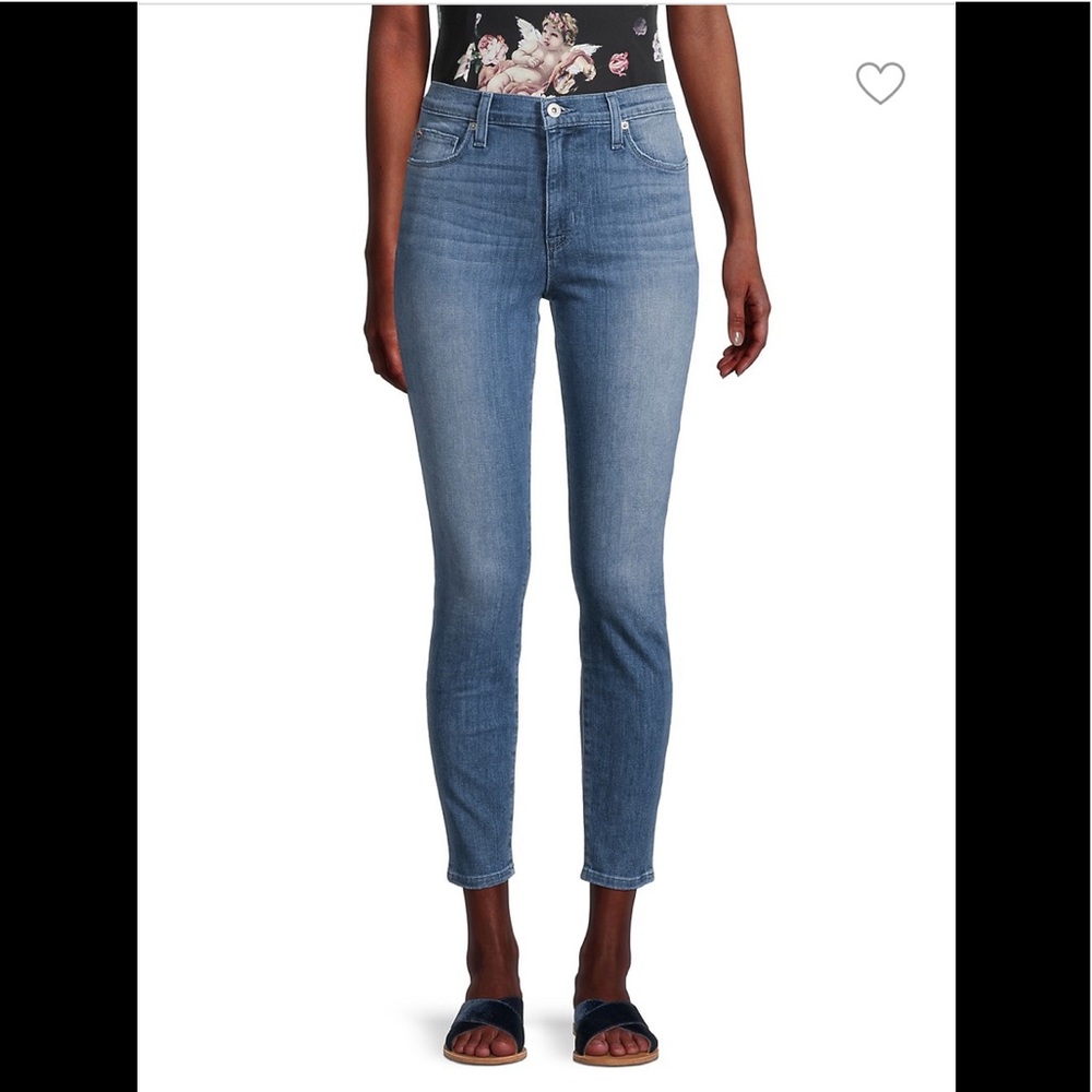 NWT Hudson High Rise Blair Ankle Skinny Jeans 24